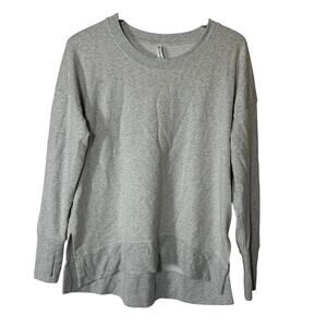 Athleta Gray Speckled Sweatshirt